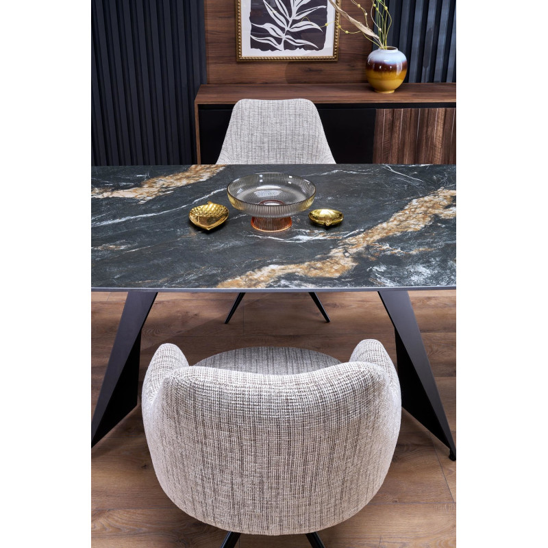 Krzesło obrotowe Oxford beż