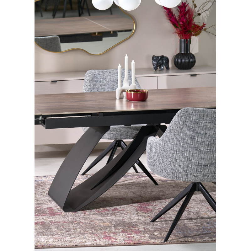 Krzesło obrotowe Oxford popielate