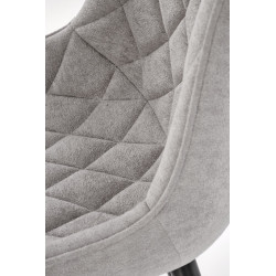 Krzesło tapicerowane Vienna popielate Krzesło tapicerowane Vienna popielate