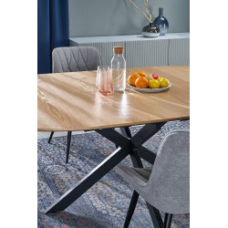 Krzesło tapicerowane Vienna popielate Krzesło tapicerowane Vienna popielate