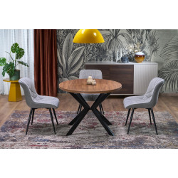 Krzesło tapicerowane Vienna popielate Krzesło tapicerowane Vienna popielate