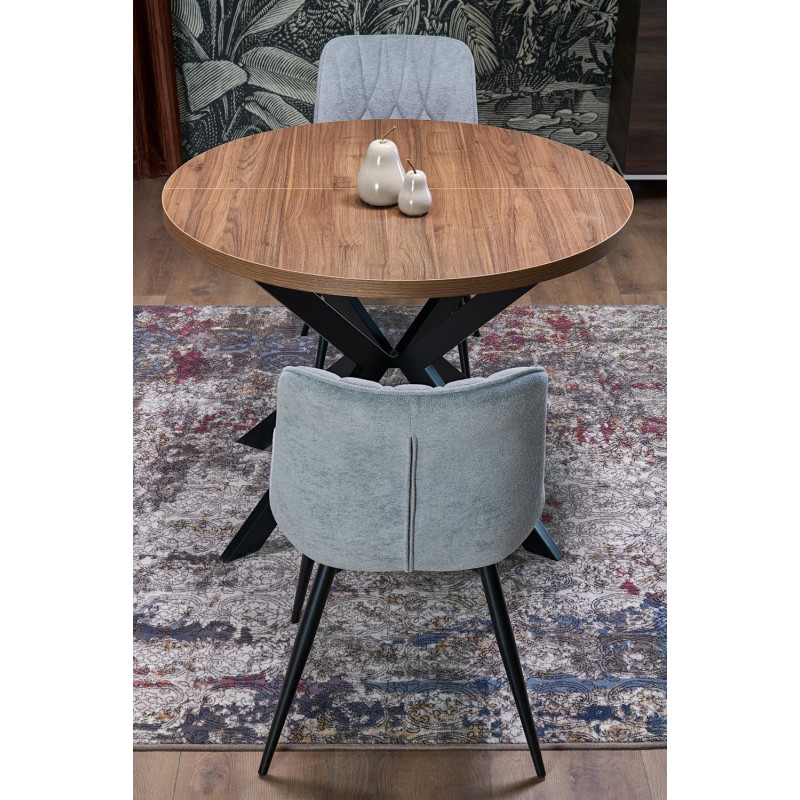 Krzesło tapicerowane Vienna popielate