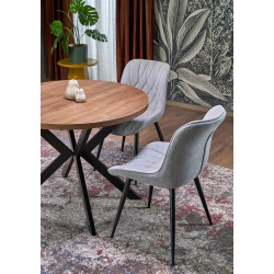 Krzesło tapicerowane Vienna popielate Krzesło tapicerowane Vienna popielate