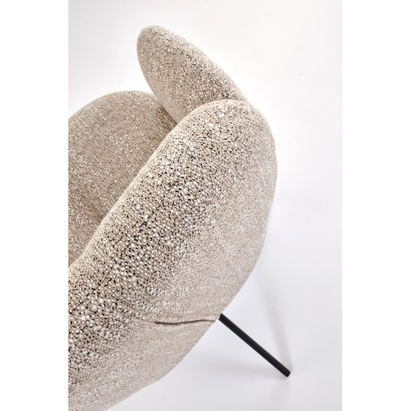 Krzesło obrotowe Bristol ciemny beż