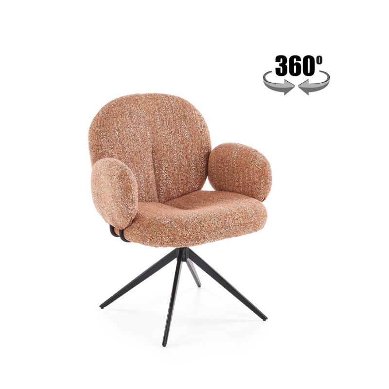 Krzesło obrotowe Bristol cynamon Krzesło obrotowe Bristol cynamon