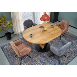 Krzesło obrotowe Bristol cynamon Krzesło obrotowe Bristol cynamon