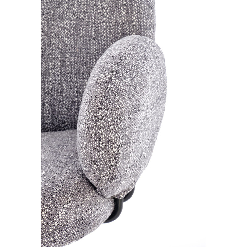 Krzesło obrotowe Bristol popielate