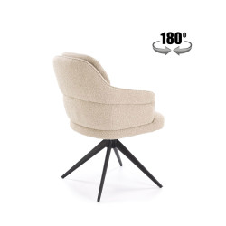 Krzesło obrotowe Cardiff beżowe Krzesło obrotowe Cardiff beżowe