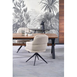 Krzesło obrotowe Cardiff beżowe Krzesło obrotowe Cardiff beżowe