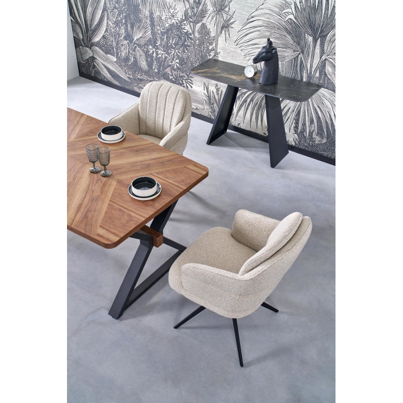 Krzesło obrotowe Cardiff beżowe