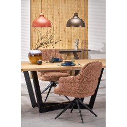 Krzesło obrotowe Cardiff cynamon Krzesło obrotowe Cardiff cynamon