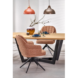 Krzesło obrotowe Cardiff cynamon Krzesło obrotowe Cardiff cynamon