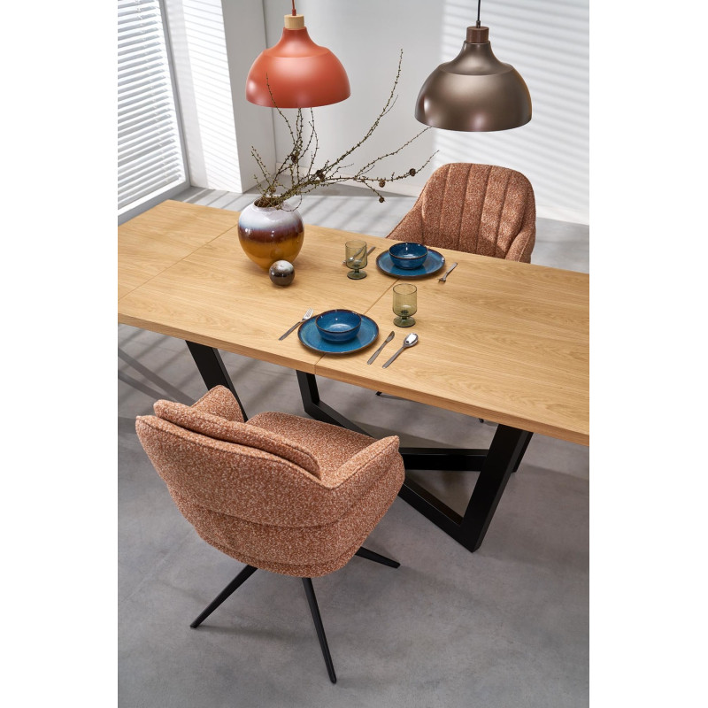 Krzesło obrotowe Cardiff cynamon