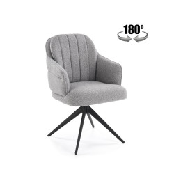 Krzesło obrotowe Cardiff popielate