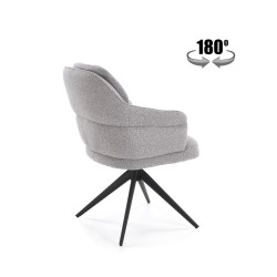 Krzesło obrotowe Cardiff popielate Krzesło obrotowe Cardiff popielate