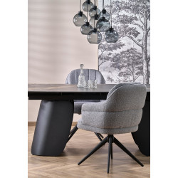 Krzesło obrotowe Cardiff popielate Krzesło obrotowe Cardiff popielate