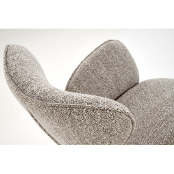 Krzesło obrotowe Chester ciemny beż