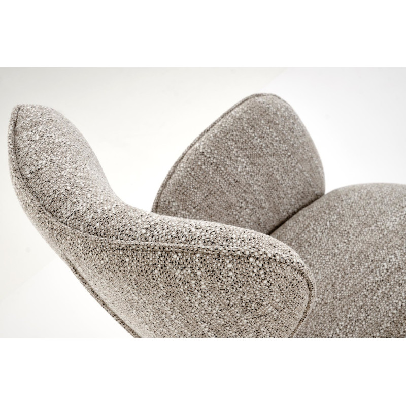 Krzesło obrotowe Chester ciemny beż