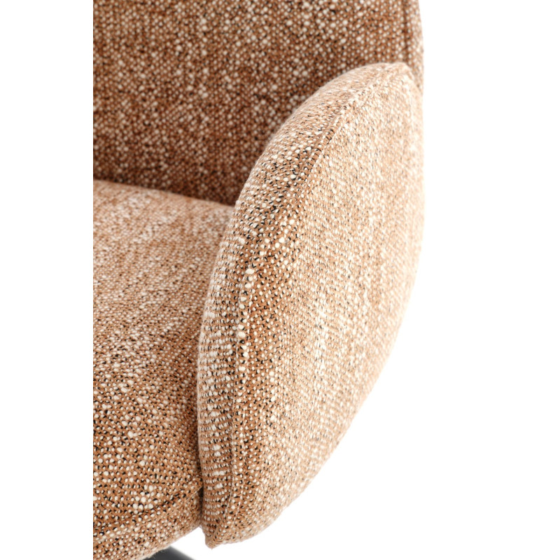 Krzesło obrotowe Chester cynamon