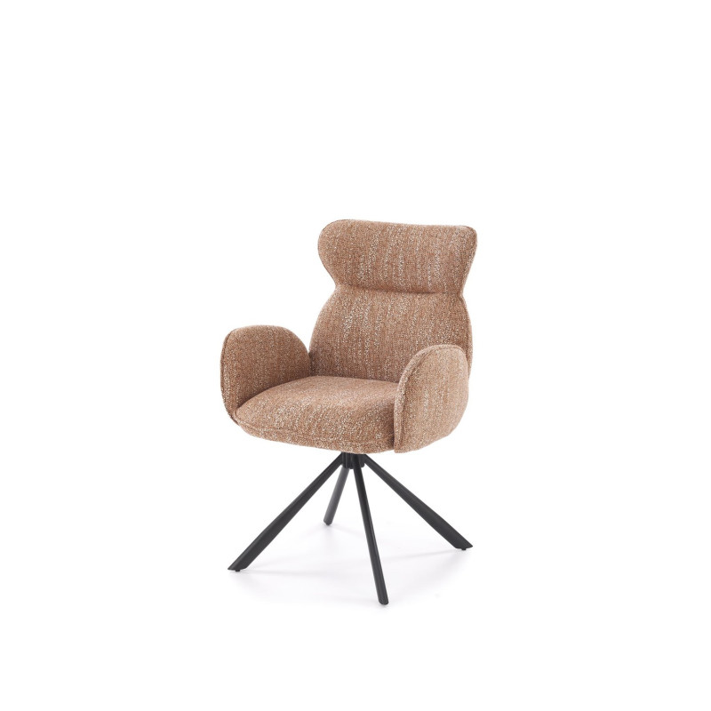 Krzesło obrotowe Chester cynamon