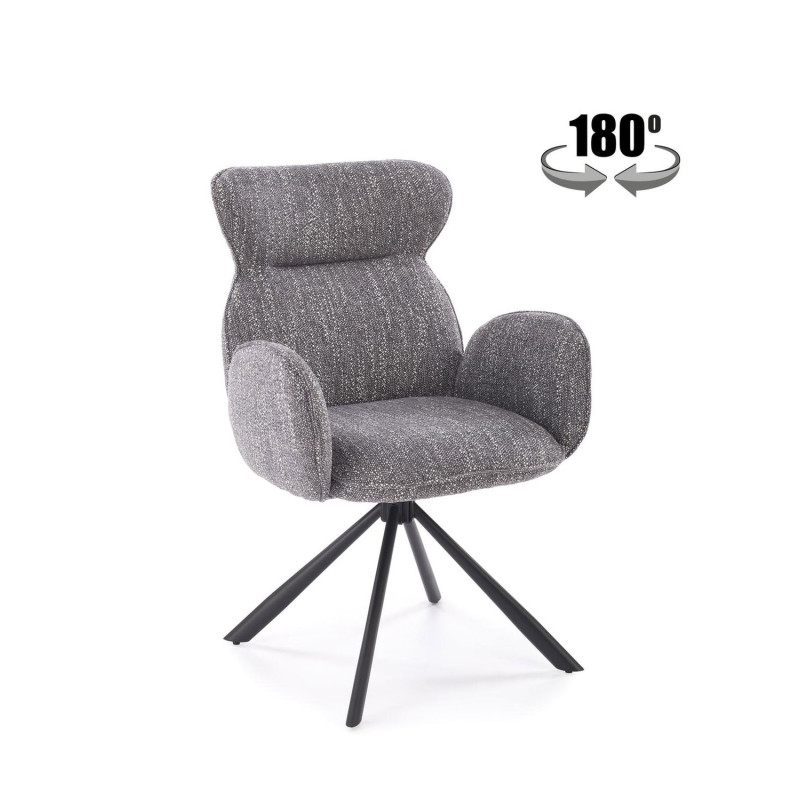 Krzesło obrotowe Chester popielate Krzesło obrotowe Chester popielate