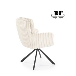 Krzesło obrotowe Denver kremowy Krzesło obrotowe Denver kremowy