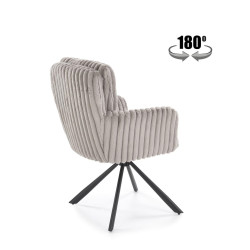 Krzesło obrotowe Denver popielate Krzesło obrotowe Denver popielate