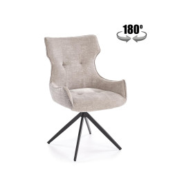 Krzesło obrotowe Boston popielate