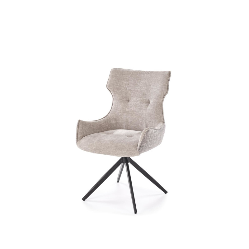 Krzesło obrotowe Boston popielate