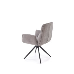 Krzesło obrotowe York popielate Krzesło obrotowe York popielate