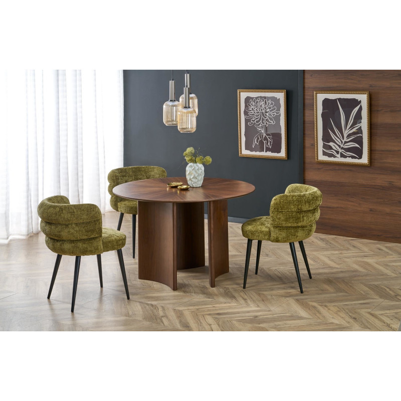 Krzesło tapicerowane Verona oliwkowe