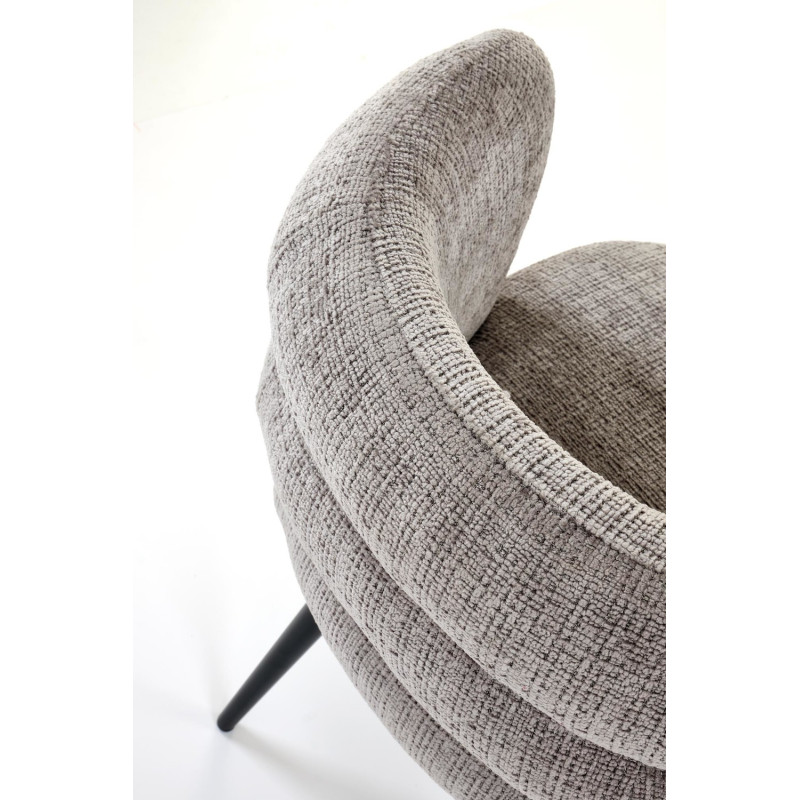 Krzesło tapicerowane Verona popielate