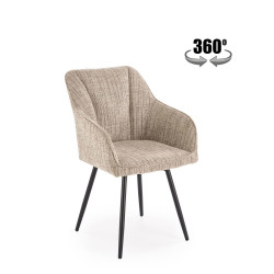 Krzesło obrotowe Oxford Mini beż