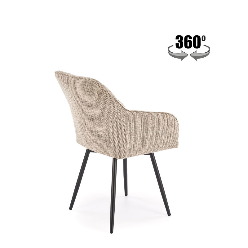 Krzesło obrotowe Oxford Mini beż