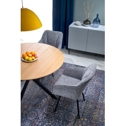 Krzesło obrotowe Oxford Mini popielate Krzesło obrotowe Oxford Mini popielate