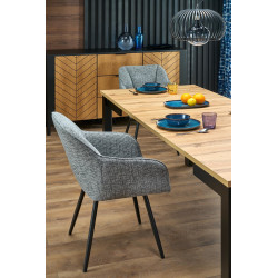 Krzesło obrotowe Oxford Mini popielate Krzesło obrotowe Oxford Mini popielate