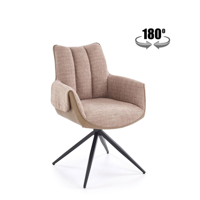 Krzesło obrotowe Houston brązowe Krzesło obrotowe Houston brązowe