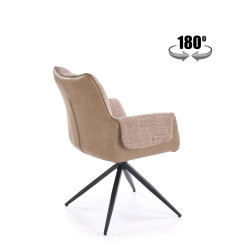 Krzesło obrotowe Houston brązowe Krzesło obrotowe Houston brązowe