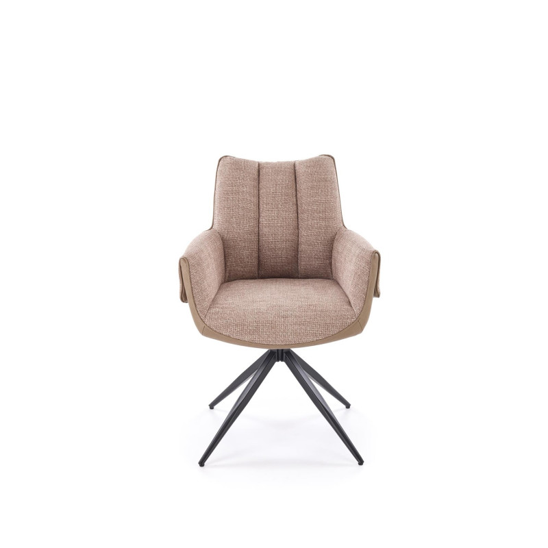 Krzesło obrotowe Houston brązowe