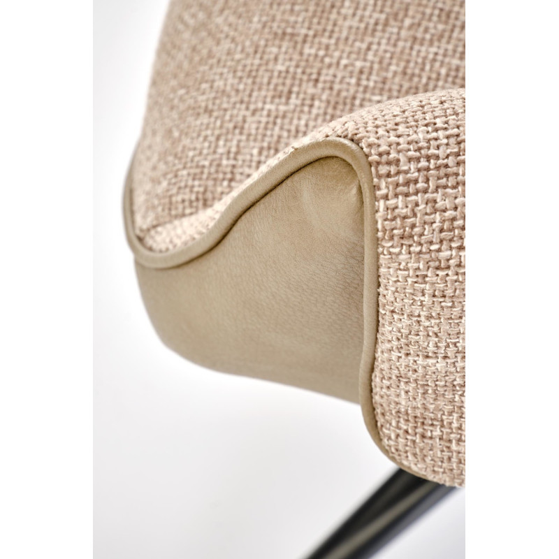 Krzesło obrotowe Houston brązowe