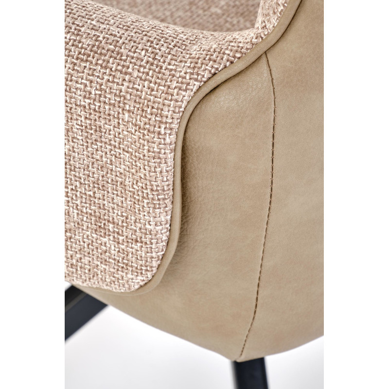 Krzesło obrotowe Houston brązowe