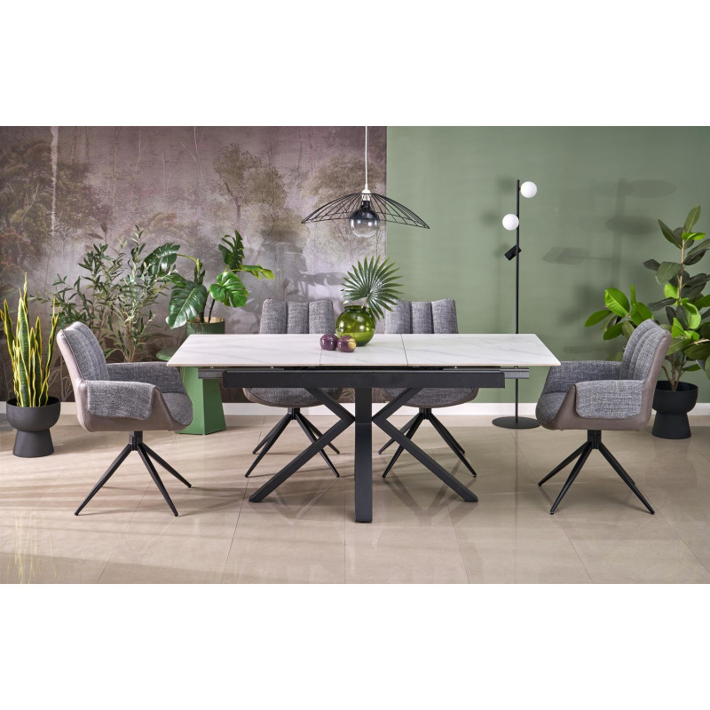 Krzesło obrotowe Houston popielate