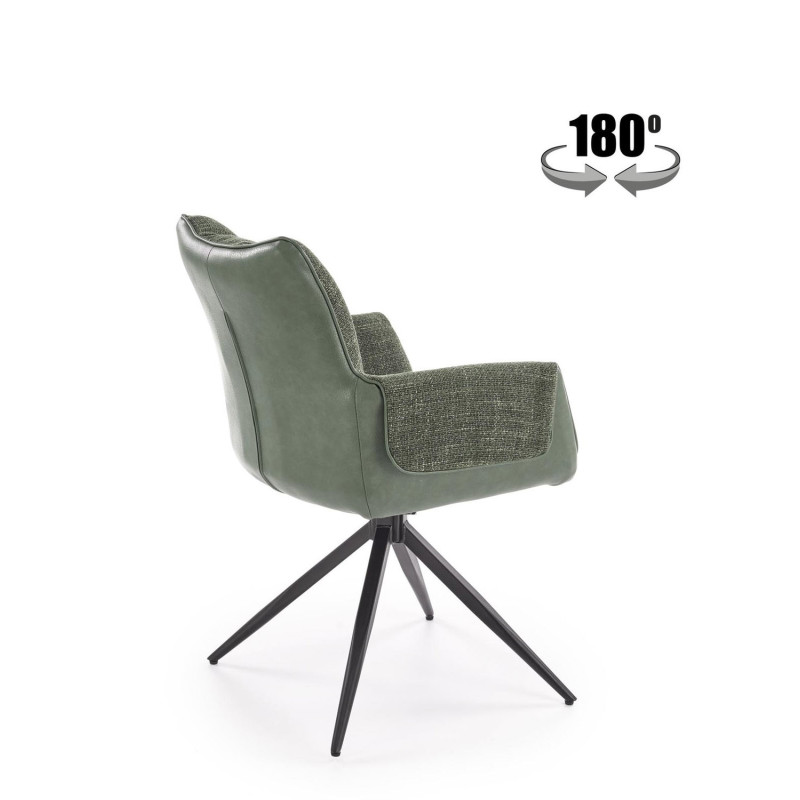 Krzesło obrotowe Houston zielone