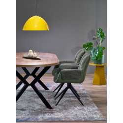 Krzesło obrotowe Houston zielone Krzesło obrotowe Houston zielone