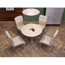 Krzesło tapicerowane Oslo beż