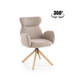 Krzesło obrotowe Cambridge ciemny beż Krzesło obrotowe Cambridge ciemny beż