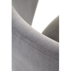 Krzesło tapicerowane Milano popielate 14