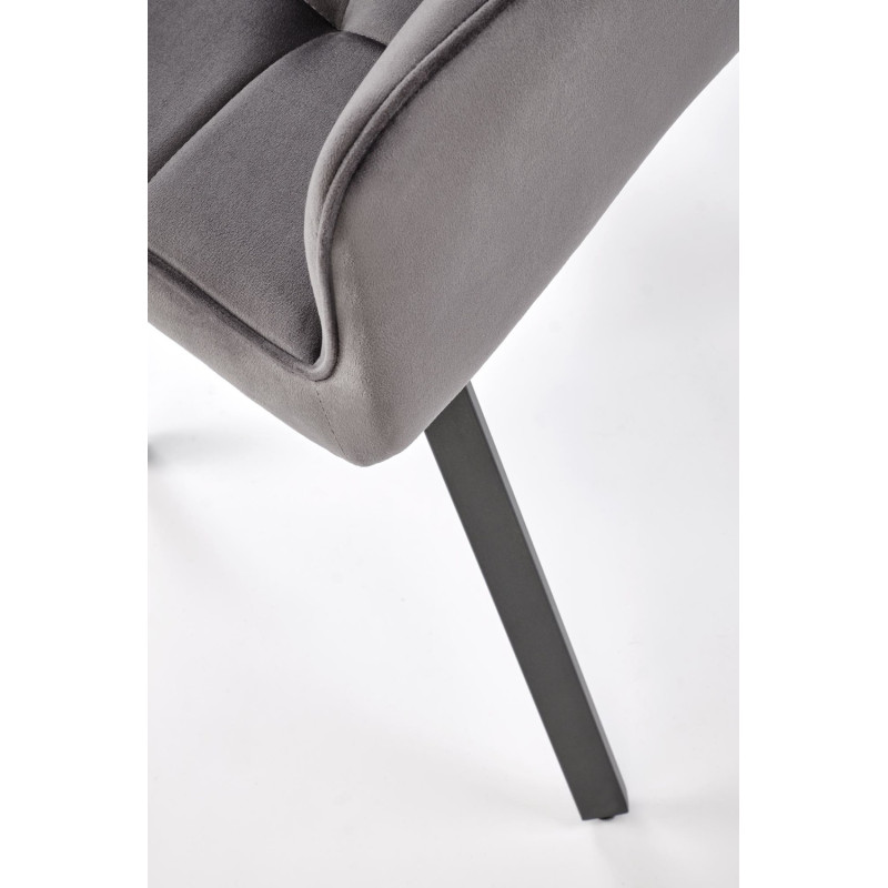 Krzesło obrotowe Dublin popielate