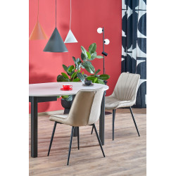 Krzesło tapicerowane Warsaw beż Krzesło tapicerowane Warsaw beż