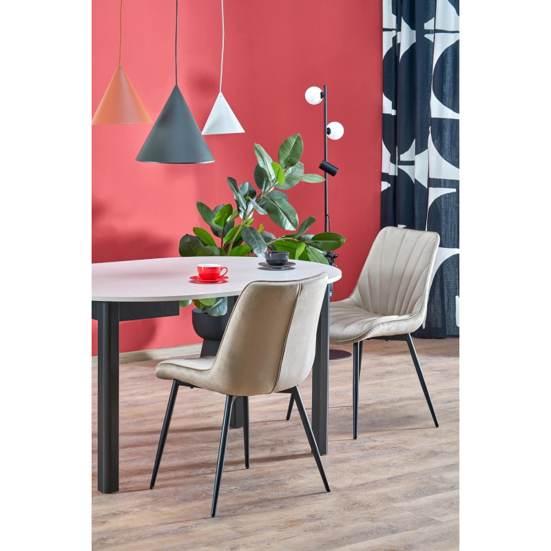 Krzesło tapicerowane Warsaw beż